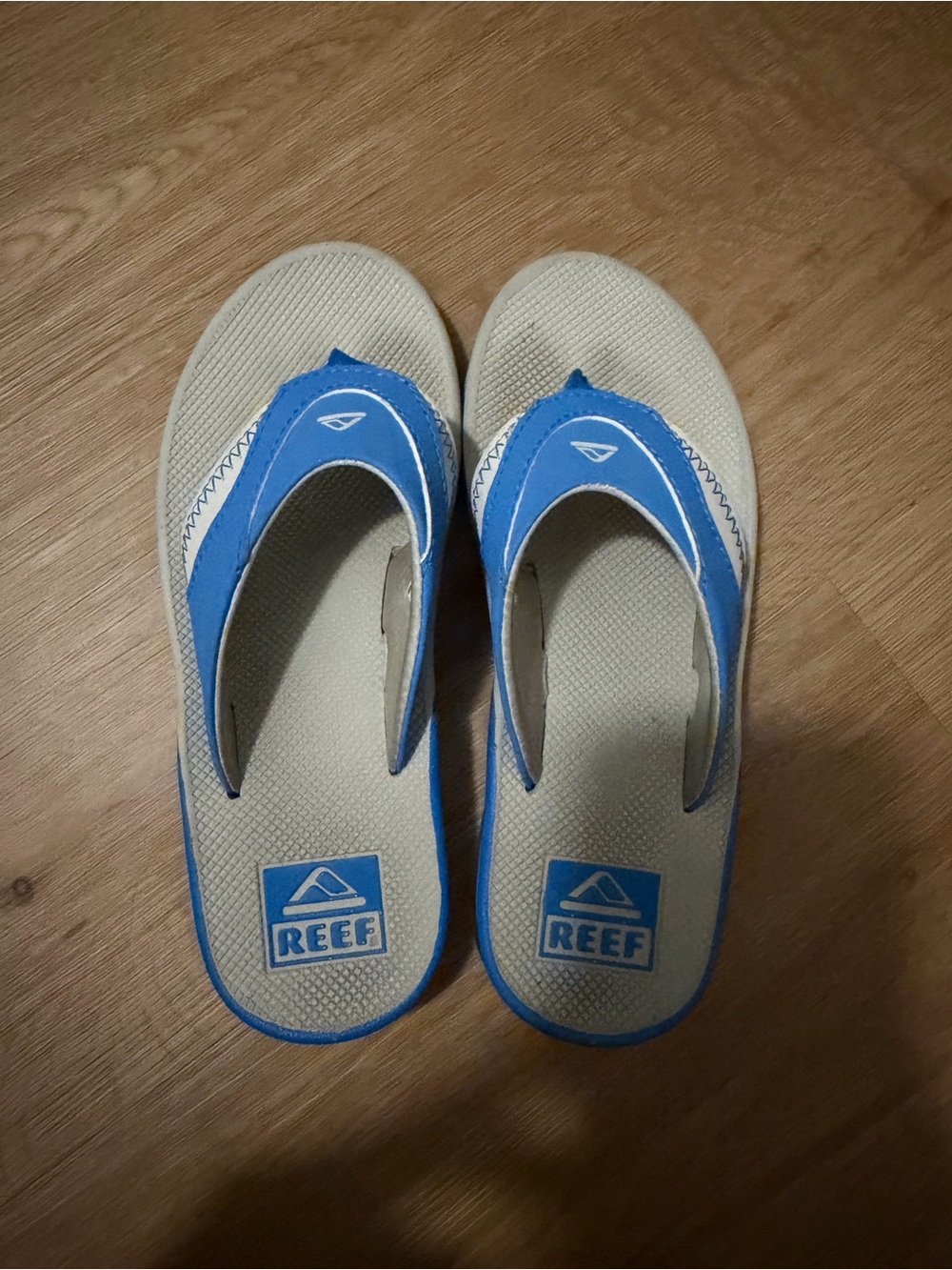 Reef Blue and Cream Casual Flip-Flops